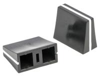 467-6099 RS PRO 11mm Black Potentiometer Knob for 4mm Shaft