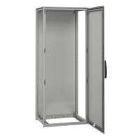 nsysfn20850 Schneider Electric PanelSeT SFN Series Galvanised Steel Single-Door-Door Floor Standing Enclosure, Plain Door Door,