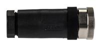 t4110002041-000 TE Connectivity Circular Connector, 4 Contacts, Cable, M12 Connector, Socket, Female, IP67, T411 Series