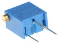 3266x-1-502lf 5kΩ, Through Hole Trimmer Potentiometer 0.25W Side Adjust Bourns, 3266