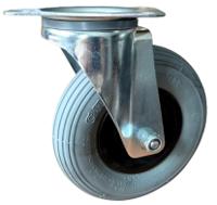 1356022 Guitel Hervieu Swivel Castor Wheel, 70kg Capacity, 200mm Wheel