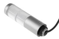 69932075 Werma Kompakt 37 Series Clear, Green/Red (LED Colour) Buzzer Signal Tower, 2 Lights, 24 V ac/dc, Base Mount, Tube