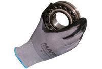 34553459 Mapa ULTRANE 553 Grey Nitrile Work Gloves, Size 9, Nitrile Coating