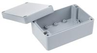aln-081306-complete Fibox Euronord Series Grey Aluminium Enclosure, IP66, IP67, IP68, Grey Lid, 127 x 82 x 57mm