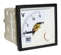 pq44-v0tl2n1caw0st Sifam Tinsley Sigma Series Analogue Voltmeter DC, 45 x 45 mm