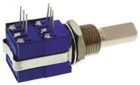 56aad-c28-b15r81l Bourns 56 10kΩ Rotary Potentiometer 1-Gang, Panel Mount (Through Hole), 56AAD-C28-B15/R81L