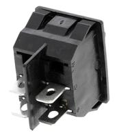 1634201-2 TE Connectivity DPST, On-Off Rocker Switch Panel Mount
