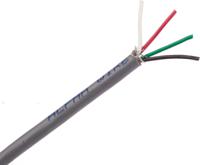 3304-sl001 Alpha Wire Alpha Essentials Communication & Control Control Cable, 4 Cores, 0.09 mm² 28 AWG, Screened, 305 m, Grey