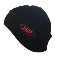ahv004-401-100 JSP Cotton, Polyester Black Hard Hat Liner, JSP Range of EVO Helmet