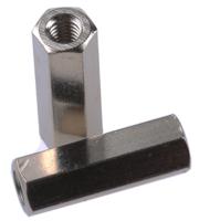 301315040050 Essentra Standoff, M3 x M3 Thread, 15mm Body, Brass, Female/Female