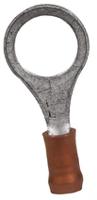 8-31897-1 TE Connectivity, PIDG Insulated Ring Terminal, M10 Stud Size, 0.26mm² to 1.65mm² Wire Size, Red