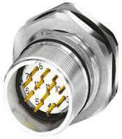 1619789 Phoenix Contact Circular Connector, 12 Contacts, Panel, M23 Connector, Plug, Male, IP67, CA Series