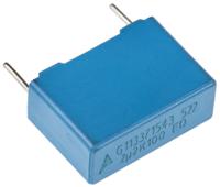 b32522c1225k000 EPCOS B32522 Polyester Film Capacitor, 63 V ac, 100 V dc, ±10%, 2.2μF, Through Hole