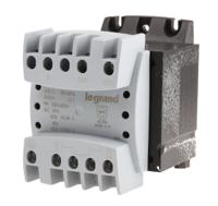 0-428-73 Legrand 160VA DIN Rail Transformer, 230 → 400V Primary, 24 → 48V Secondary