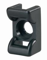 151-24850-kr8g5-pa66hs-bk HellermannTyton Self Adhesive Black Cable Tie Mount 14.5 mm x 25mm, 8mm Max. Cable Tie Width