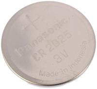 cr-2025bn Panasonic CR2025 Button Battery, 3V, 20mm Diameter