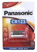 cr-123al1bp Panasonic Lithium Manganese Dioxide 3V, CR123A Camera Battery