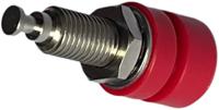 205-412 RS PRO Red Female Banana Connectors, 15A, 60V, Nickel Plating