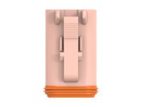 dt06-6s-tn09 TE Connectivity, DT06-6S Automotive Connector Socket Brown Cable 6 Way, Cable Termination DT06-6S-TN09