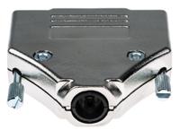 dtpk25-k MH Connectors MHDTPK Series ABS D Sub Backshell, 25 Way, Strain Relief