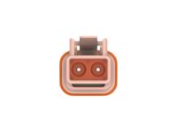 dt06-2s-tn09 TE Connectivity, DT06-2S Automotive Connector Socket Brown Cable 2 Way, Cable Termination DT06-2S-TN09