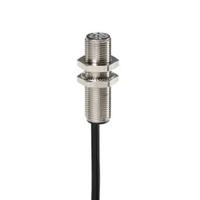 xs112blnal2 Telemecanique Sensors Inductive Threaded Barrel Proximity Sensor, M12, 2 mm Detection, NPN NO, 12 → 24 V dc