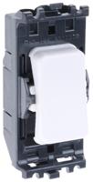 56896-blk MK Electric 1 Way Black Rocker Switch Grid Module 20A, Grid Plus Series
