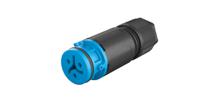 4103130439 Wieland RST 08i2/3 Series Circular Connector, 3-Pole, Female, Cable Mount, 8A, IP66, IP68, IP69