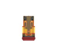 dt06-2s-sdt-ce28 Deutsch, DT Automotive Connector Plug Grey Free Hanging 2 Way, Crimp Termination DT06-2S-SDT-CE28