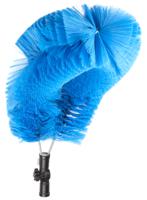 53713 Vikan Soft Bristle Blue Scrubbing Brush, 55mm bristle length, Polyester bristle material