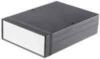 1598rjbk Hammond 1598 Black Flame Retardant ABS Instrument Case, 280.1 x 199.5 x 75.8mm
