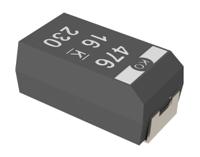 t520d227m010ate025 KEMET 220μF Surface Mount Polymer Capacitor, 10V dc