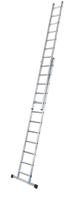 44834 Zarges 2 x 8 Step Aluminium Extension Ladder, 3.8m Open Length