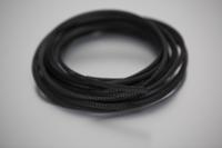 408-198 RS PRO Expandable Braided PET Black Cable Sleeve, 5mm Diameter, 5m Length