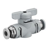 r412005505 EMERSON ? AVENTICS Locking Shut-Off Valve Manual Blocking Of Air Supply Ball Valve QR1-BSK Series, 2.5mm, R412005505