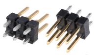77313-101-06lf Amphenol Communications Solutions Bergstik Series Straight Through Hole Pin Header, 6 Contact(s), 2.54 mm Pitch, 2 Row,