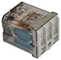 622390244300 Finder PCB Mount Power Relay, 24V dc Coil, 16A Switching Current, 3PST-NO