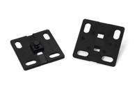 161-64015 HellermannTyton Self Adhesive Black Cable Tie Mount 38 mm x 38mm