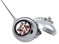 285-649 RS PRO PT100 RTD Sensor, 6mm Dia, 400mm Long, 4 Wire, Probe, Class B +450°C Max