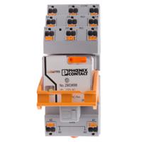 2903292 Phoenix Contact RIF Series Interface Relay, DIN Rail Mount, 230V ac Coil, 3PDT, 3-Pole