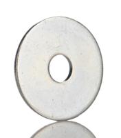 666-7766 RS PRO Bright Zinc Plated Steel Mudguard Washers, M6