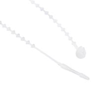 479-594 RS PRO Cable Tie, 143mm x 1.8 mm, White Nylon, Pk-1000