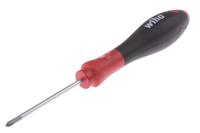00754 Wiha Phillips  Screwdriver, PH0 Tip, 60 mm Blade, 164 mm Overall