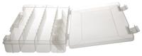 435-0258 RS PRO 21 Cell PP, Adjustable Compartment Box, 44.45mm x 276.23mm x 184.14mm