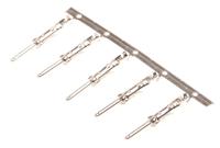 2-66102-5 TE Connectivity Type III+ Series Male Crimp Terminal, 24AWG Min, 20AWG Max