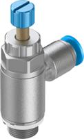 grla-18-qs-4-rs-d Festo GRLA Series Tube Exhaust Valve, 4mm Tube Inlet Port x G 1/8 Outlet Port, 197580