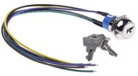jd9s126w APEM Key Switch, DPST, 4 A @ 28 V dc 2-Way Flat-Key