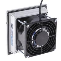 pf11000-11611101055 Pfannenberg PF 11.000 Series Filter Fan, 230 V ac, AC Operation, 12m³/h Filtered, 19m³/h Unimpeded, IP54, 109 x 109mm