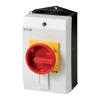 207333-p1-32i2-sin Eaton 3P+N Pole Surface Mount Isolator Switch - 32A Maximum Current, 15kW Power Rating, IP65