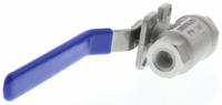 4812-10-13 Legris Stainless Steel 2 Way, Ball Valve, Threaded, BSPP 1/4in, 40bar Operating Pressure
